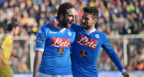 Frosinone-Napoli 1-5: lo scudetto d'inverno, una festa azzurra
