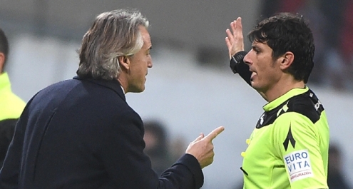 Giudice sportivo, un turno di squalifica per Mancini