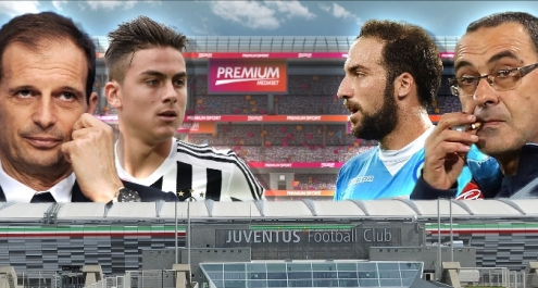 Serie A: Juventus-Napoli, l'avvicinamento live