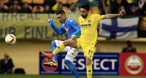 Europa League, Napoli sconfitto nel finale: 1-0 Villarreal