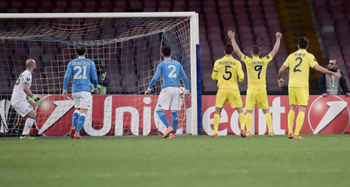 EL, 1-1 amaro per il Napoli: Villarreal agli ottavi