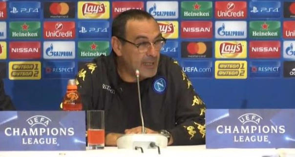 Napoli, Sarri teme il Benfica: "Squadra al top in Europa, sono fortissimi"