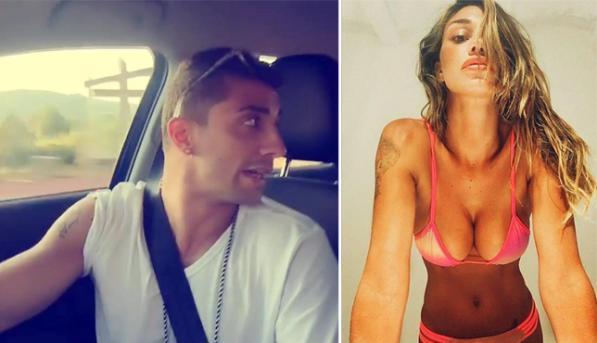 Belen, notte da leoni con Andrea Iannone