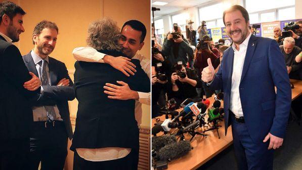 Voto, Italia divisa: il M5s primo partito vince al Sud, il centrodestra al Centro-Nord | Renzi si dimette ma Pd sarà all'opposizione