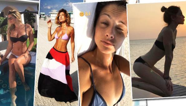 Bikini fuori stagione, guarda le vip che sentono caldo