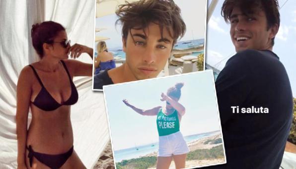 Riki e Sara Daniele in vacanza insieme a Formentera