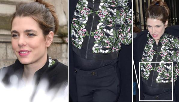 Charlotte Casiraghi, a Parigi spunta la pancia