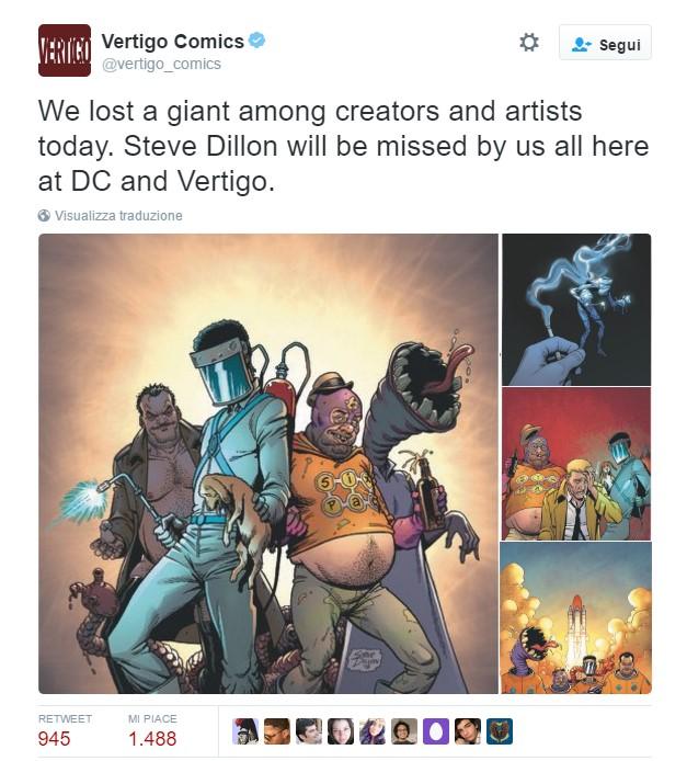 Gb, morto fumettista Steve Dillon: creò "Judge Dredd" e "'Punisher"