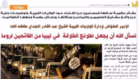 Il nuovo capo Isis in Libia: "Italia tra i nuovi crociati contro il Califfato, ci vendicheremo"