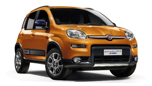 Sulla Panda 4x4 la firma K-Way