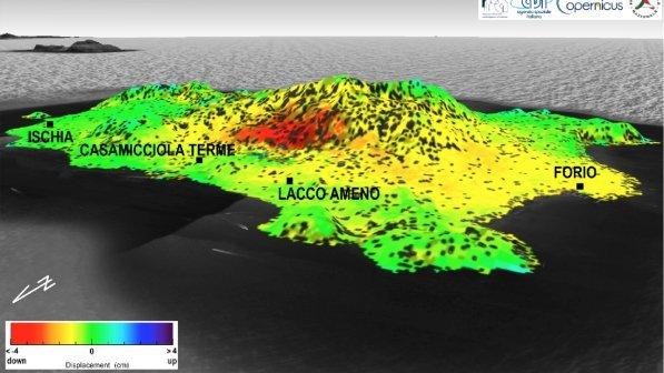 Terremoto a Ischia, il suolo si è abbassato di 4 centimetri