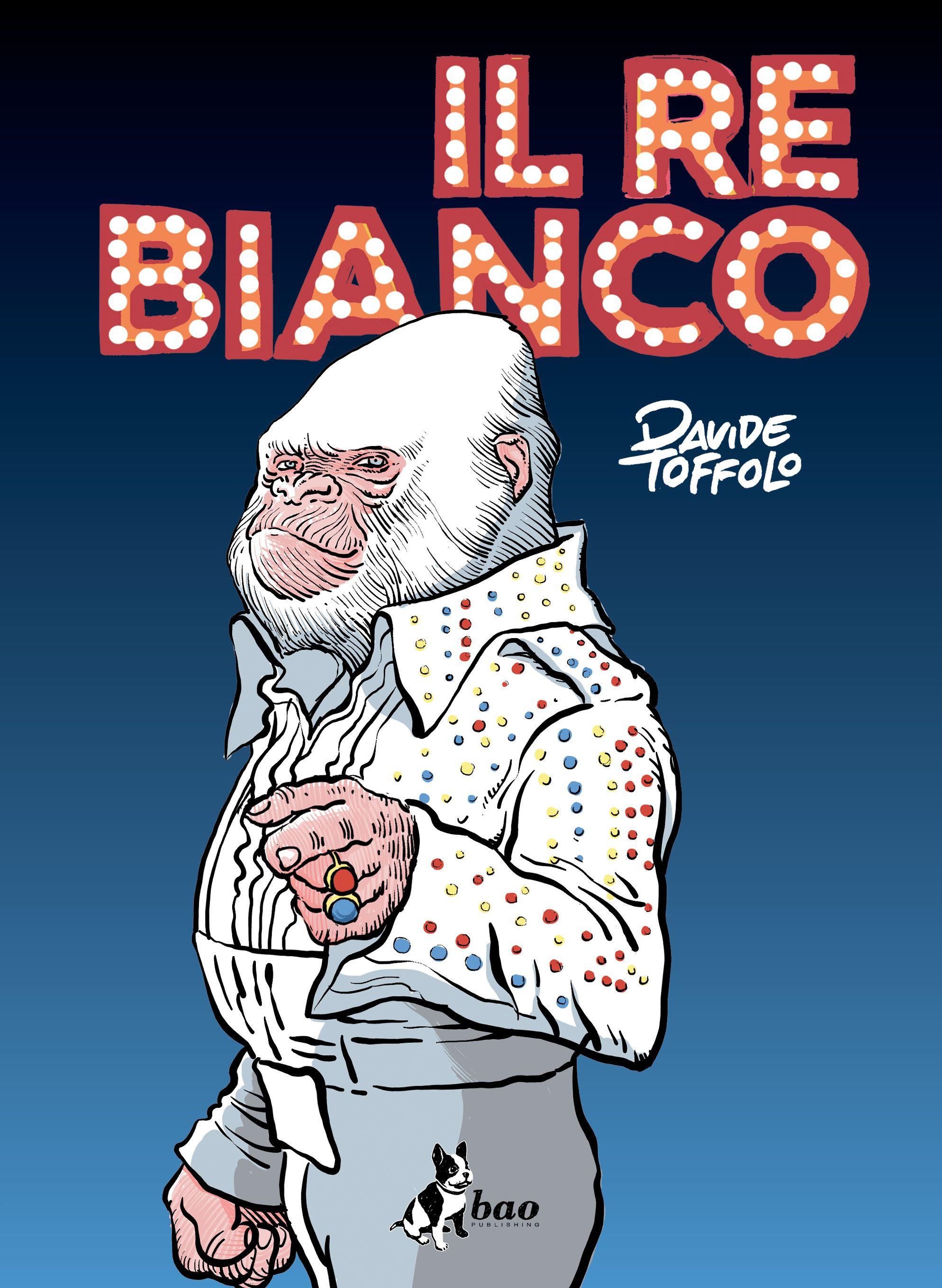 "Il re bianco", il graphic novel di Davide Toffolo sulla vita del celebre gorilla albino di Barcellona