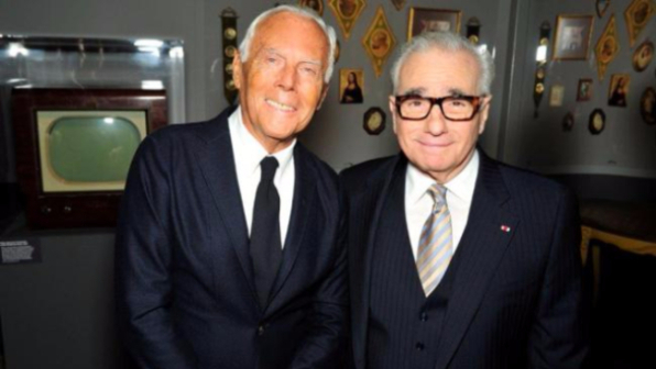 Giorgio Armani celebra Martin Scorsese