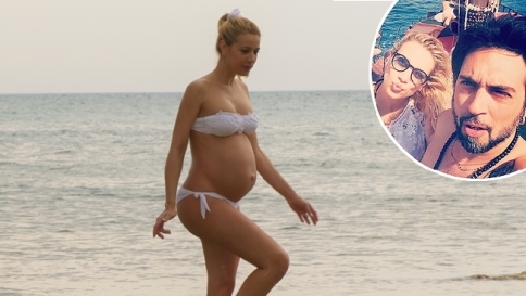 Clizia Incorvaia: "Francesco Sarcina mi trova ancora più sexy con il pancione"