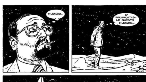 Umberto Eco, intellettuale con la testa tra le nuvole... parlanti