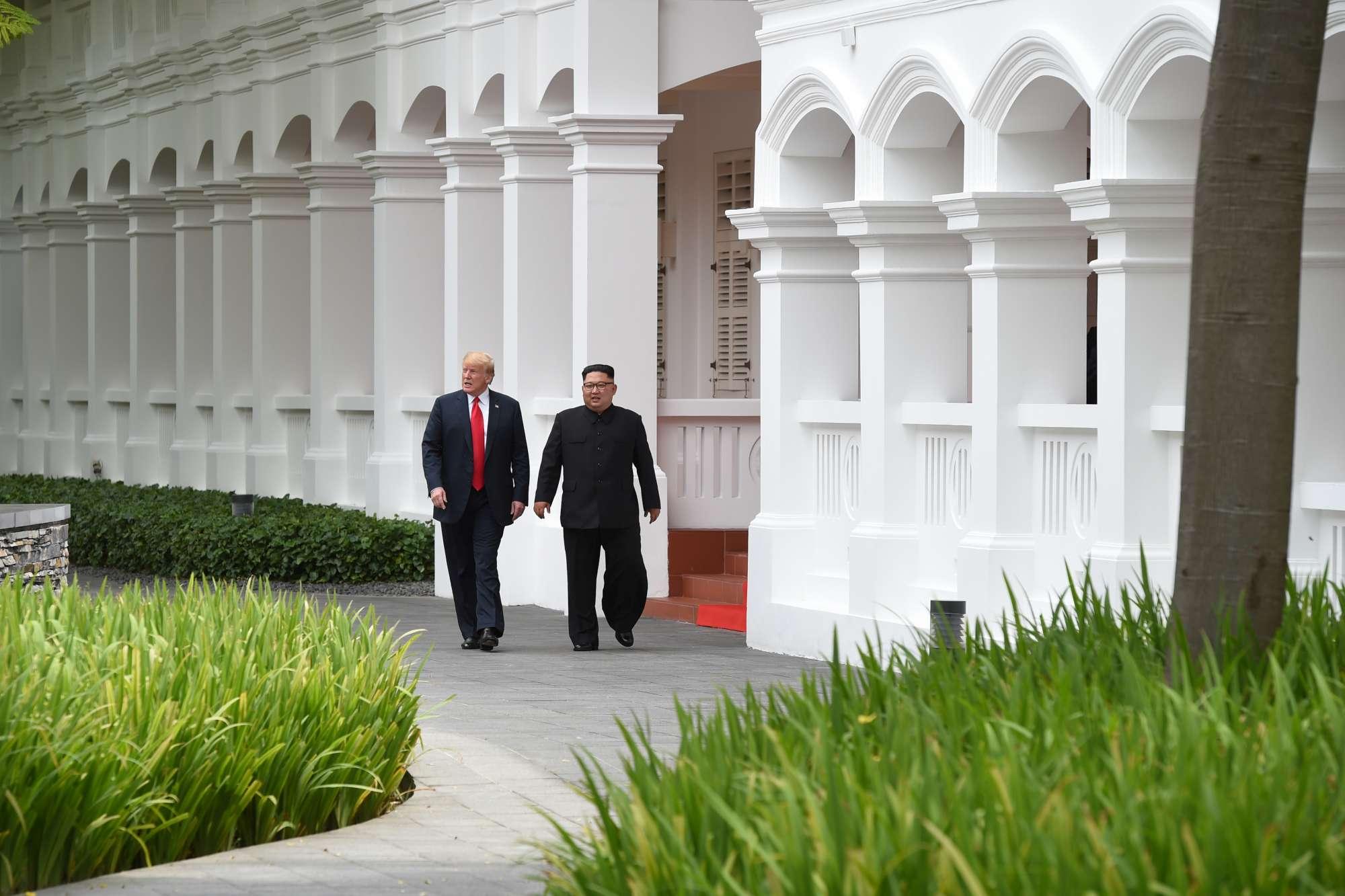 Singapore, Kim a Trump: Nice to meet you Mr. President