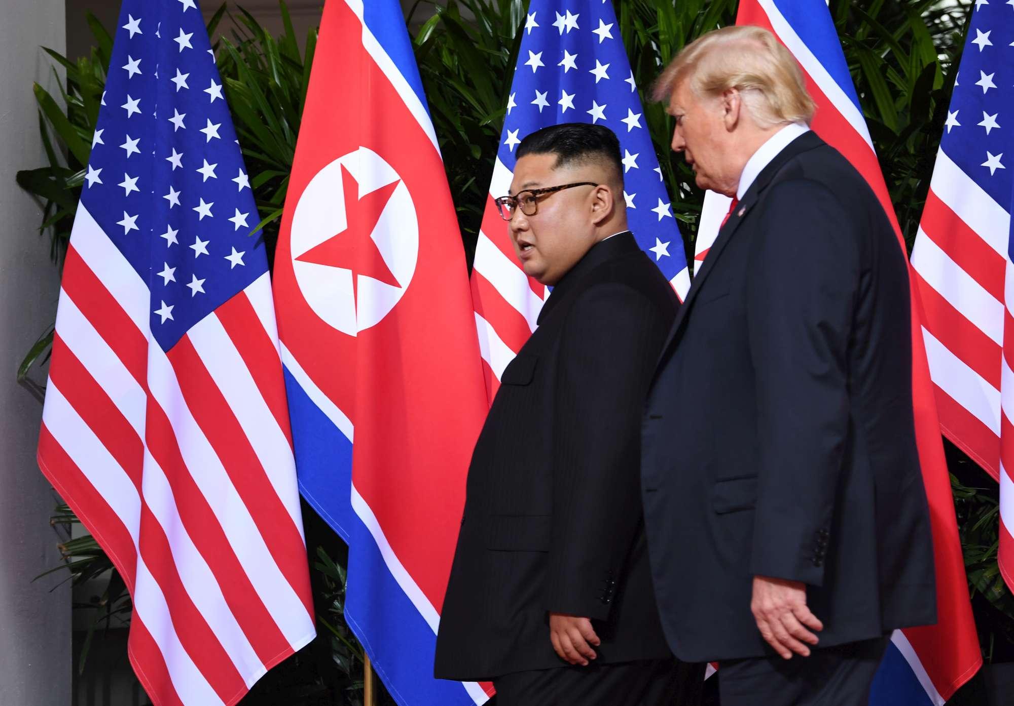Singapore, Kim a Trump: Nice to meet you Mr. President