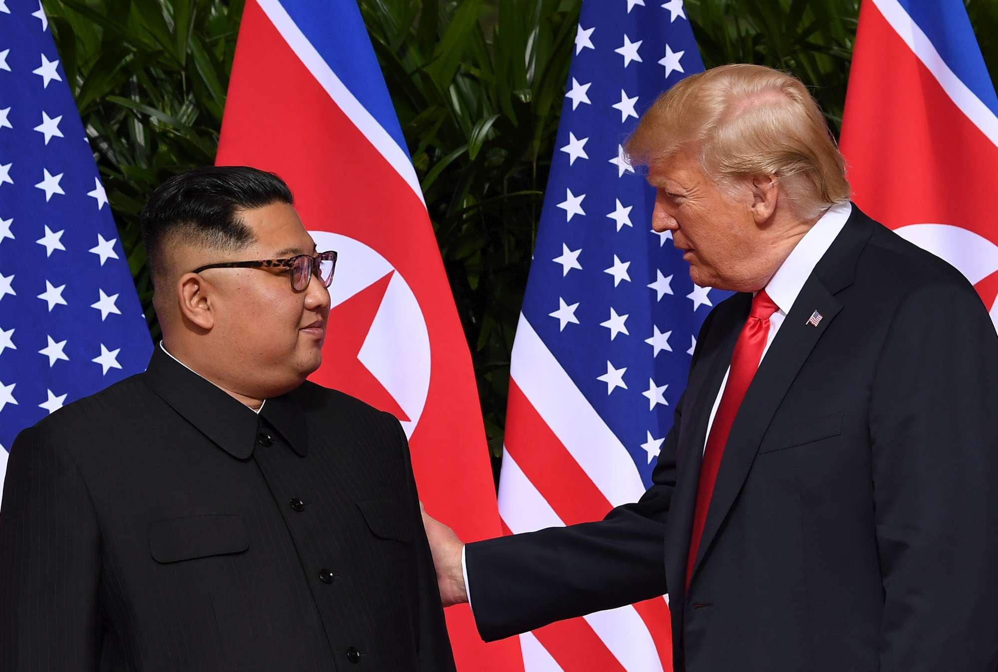 Singapore, Kim a Trump: Nice to meet you Mr. President