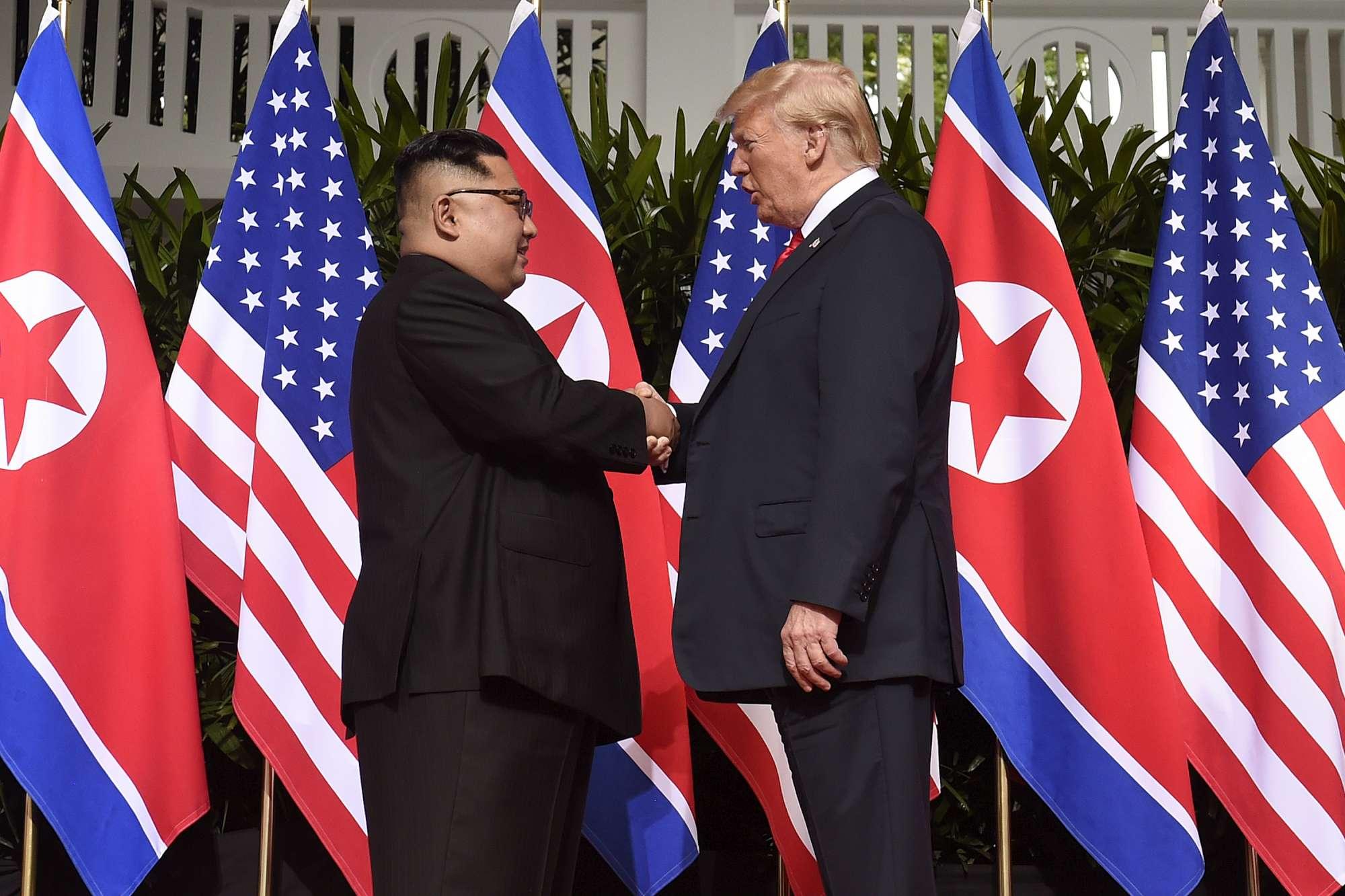 Singapore, Kim a Trump: Nice to meet you Mr. President
