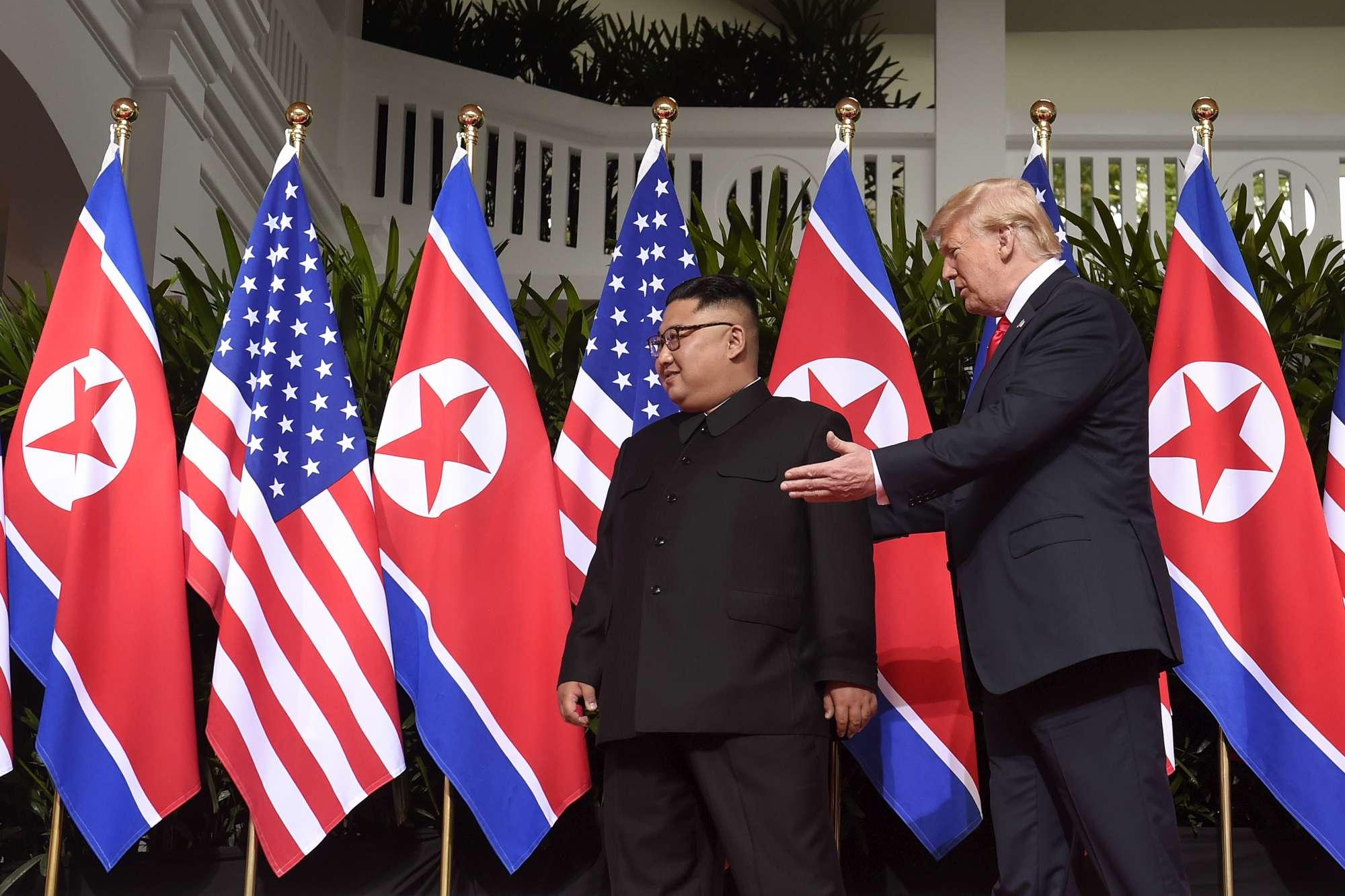 Singapore, Kim a Trump: Nice to meet you Mr. President