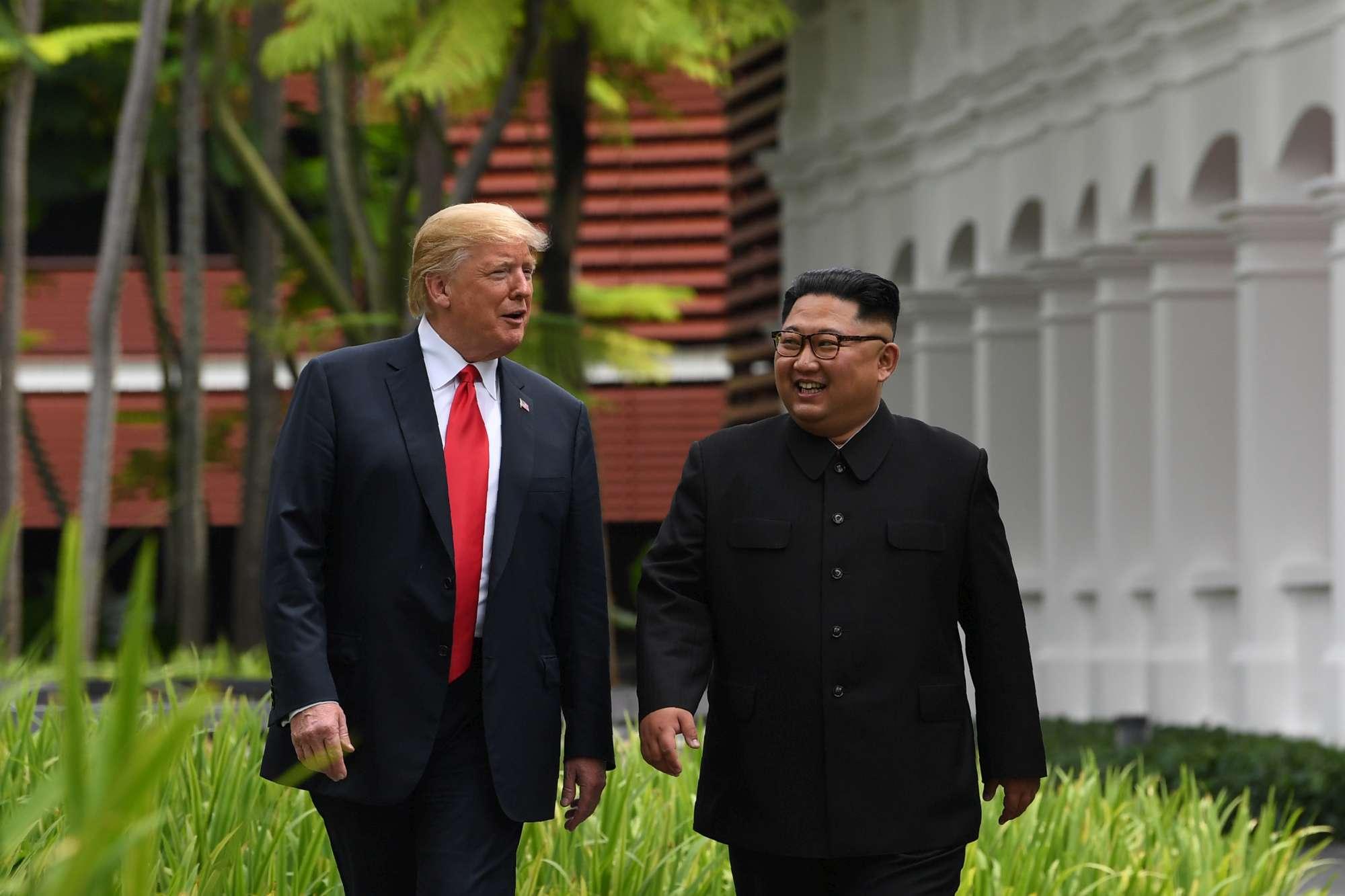 Singapore, Kim a Trump: Nice to meet you Mr. President