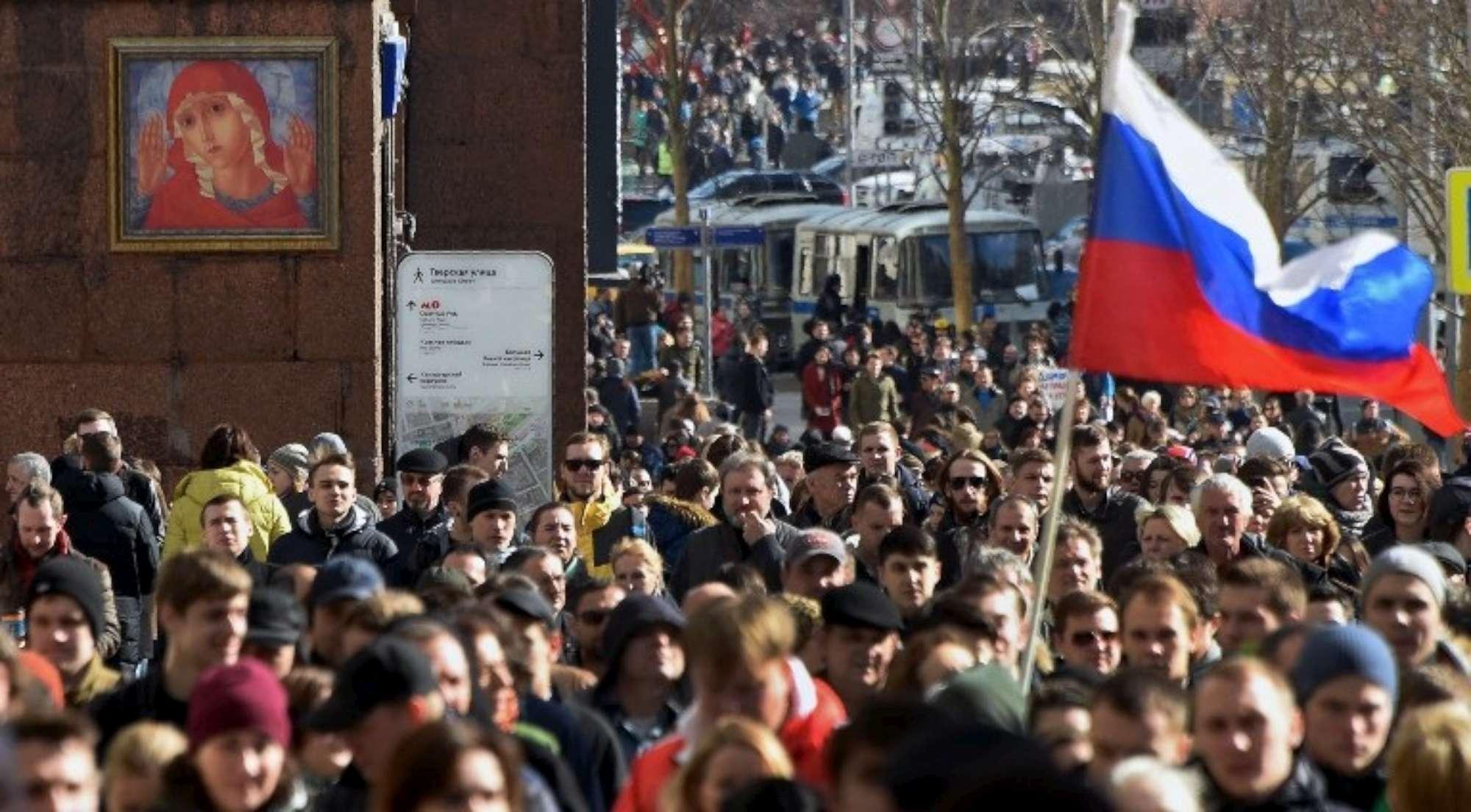 Protesta anticorruzione a Mosca, arrestato leader opposizione Navalny