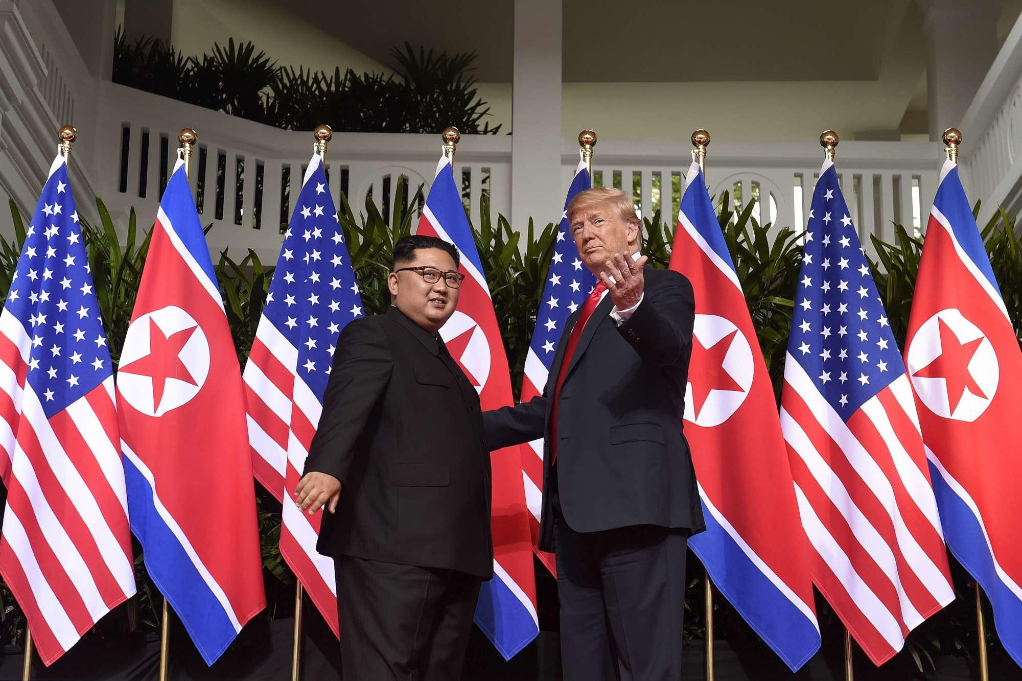 Singapore, Kim a Trump: Nice to meet you Mr. President