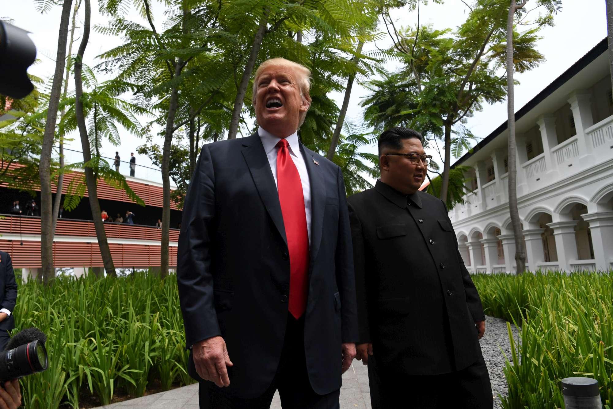 Singapore, Kim a Trump: Nice to meet you Mr. President