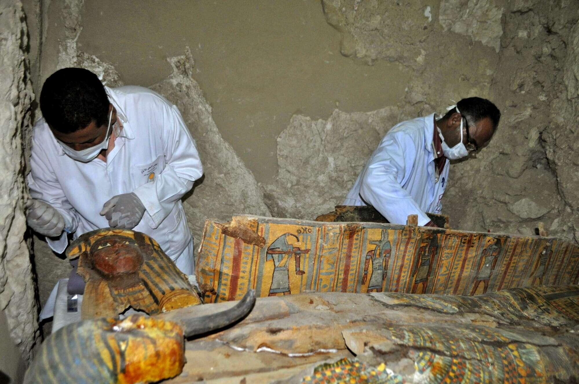 Egitto: scoperte sei nuovi mummie in complesso funerario a Luxor