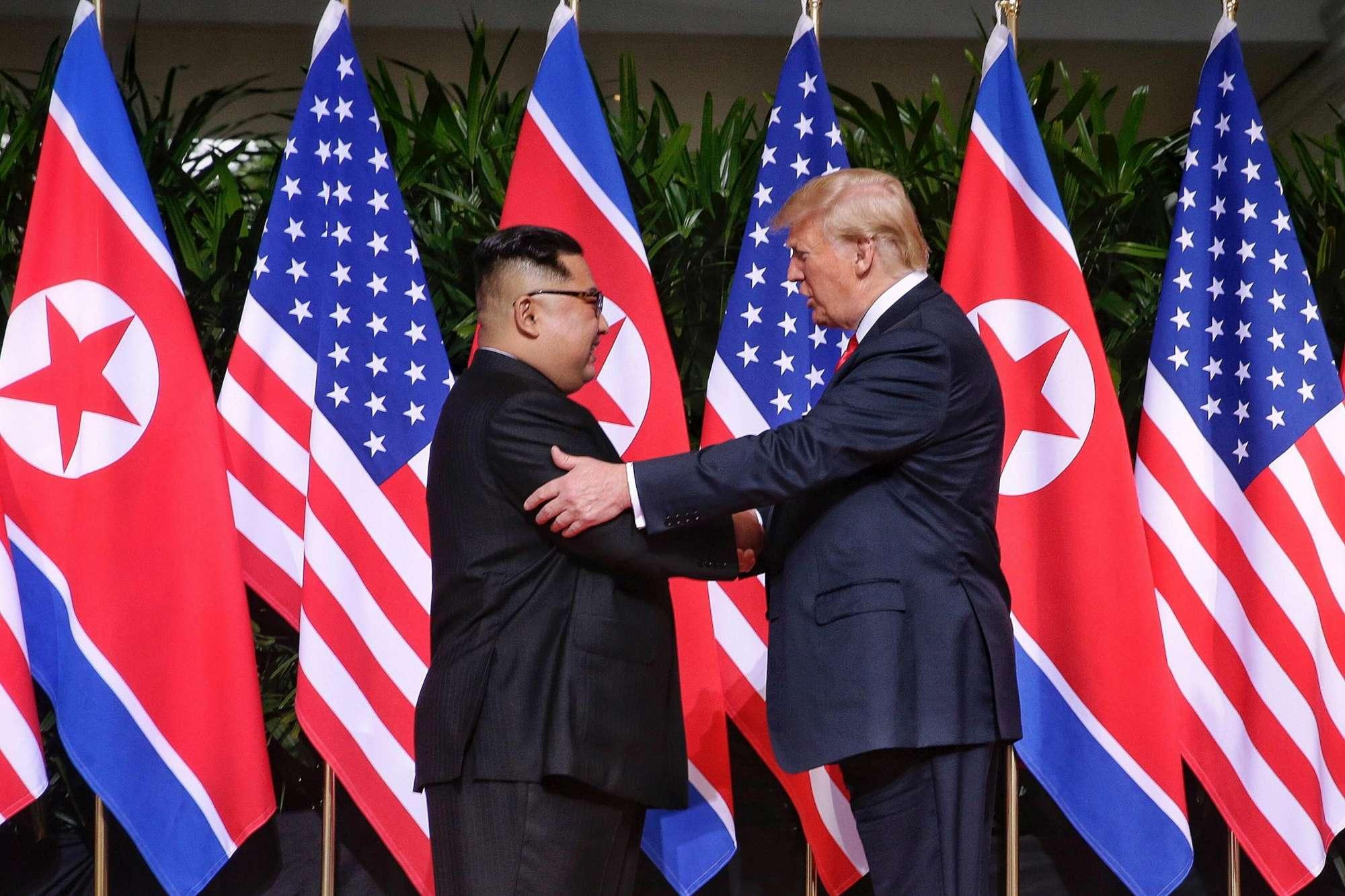 Singapore, Kim a Trump: Nice to meet you Mr. President