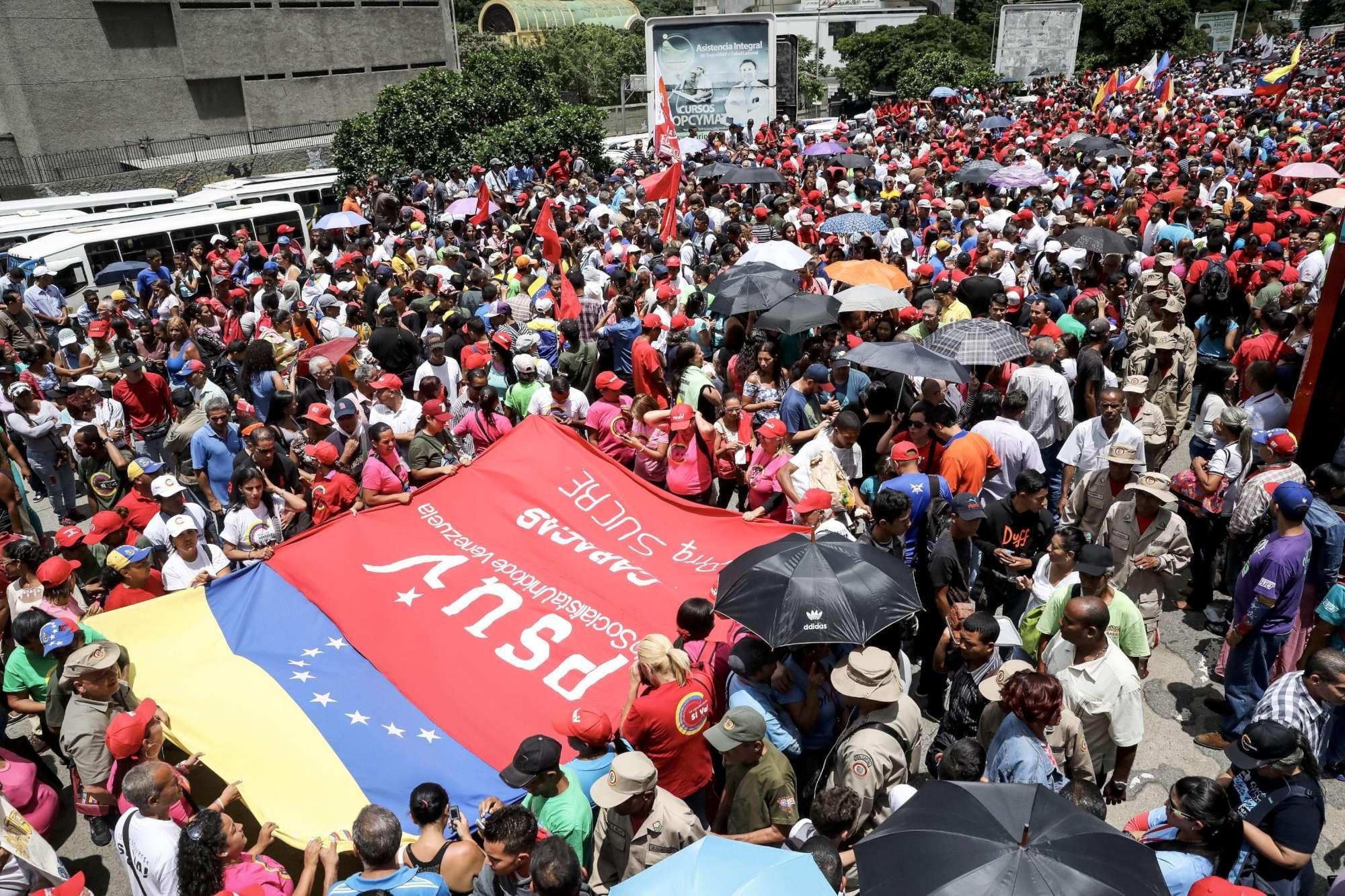 Venezuela, a Caracas manifestazioni pro Costituente