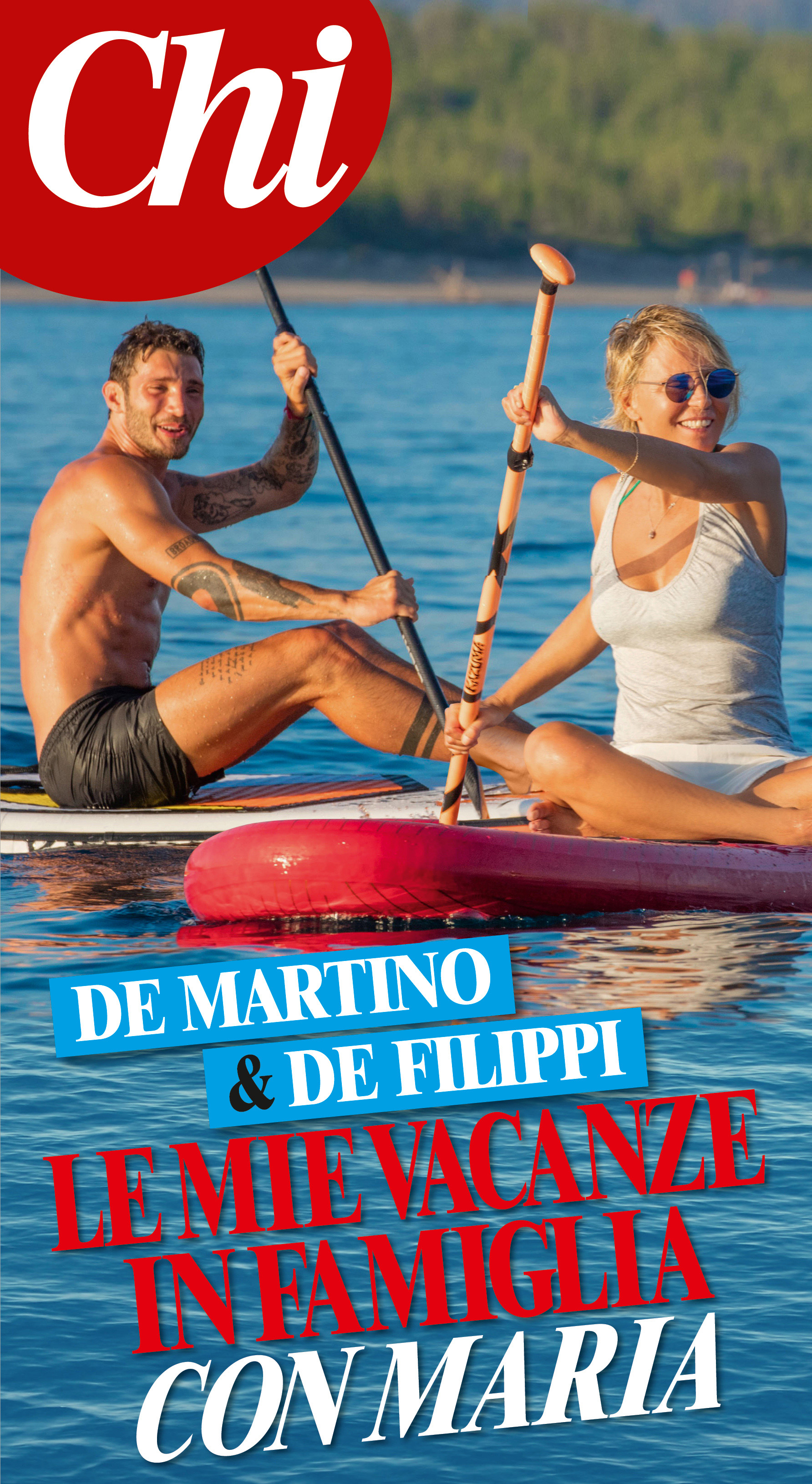 Stefano De Martino e Maria De Filippi, vacanze tra sport e relax 