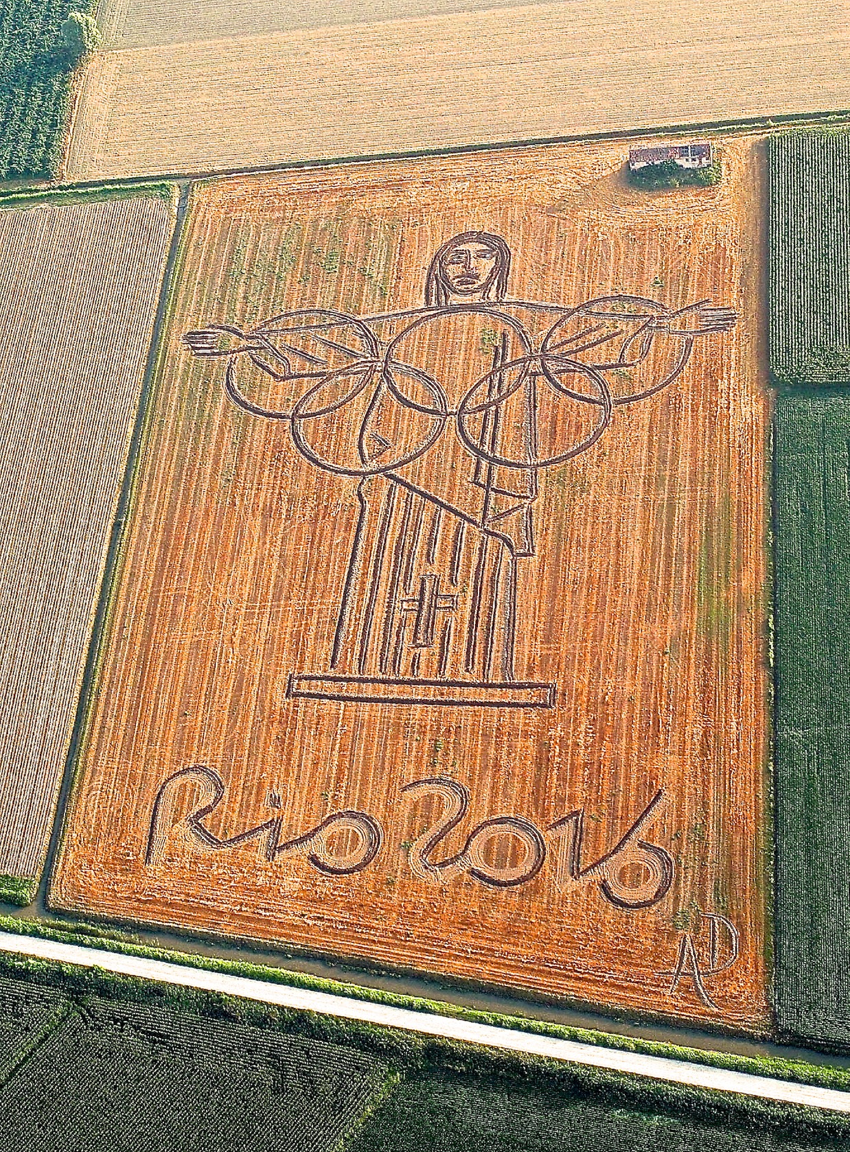 Cristo Redentore, Dario Gambarin, Verona, 2016.