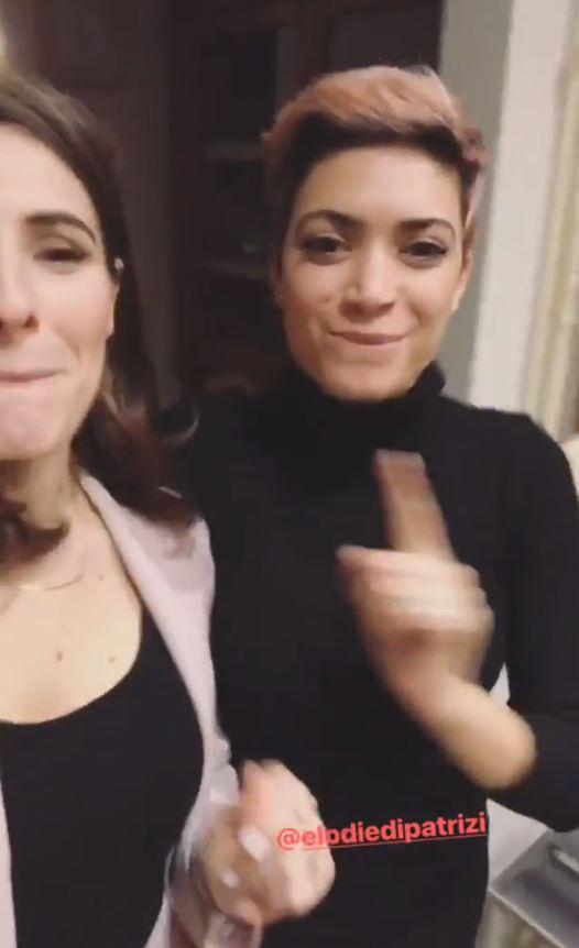 Diana Del Bufalo, compleanno casalingo con Elodie, Caccamo e Ruffini