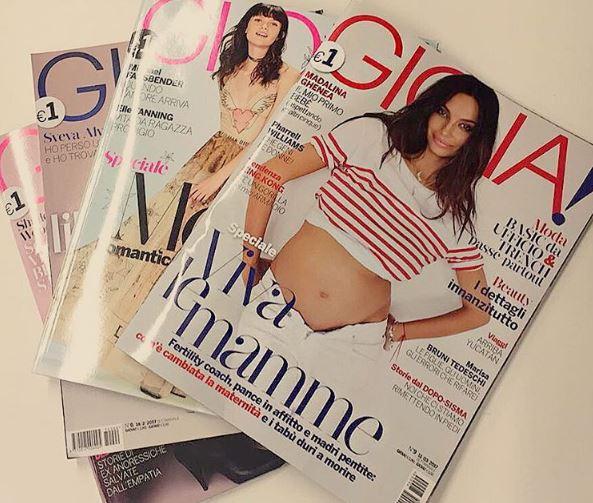 Madalina Ghenea, cicogna in volo per la modella