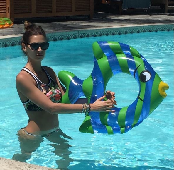 Melissa Satta, ultimi giorni di relax prima del s&igrave;
