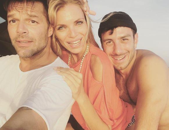 Risultati immagini per Ricky Martin insieme al compagno Jwan Yosef