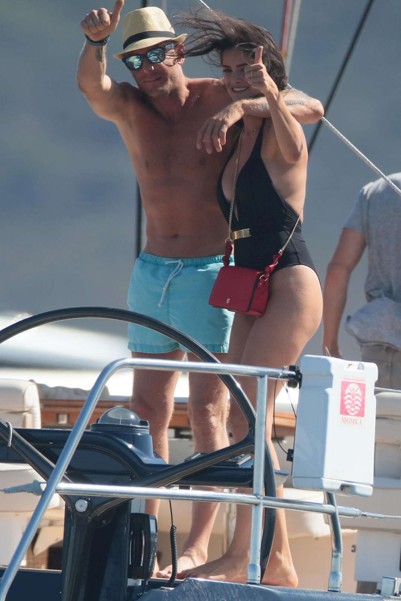 Lapo Elkann, luna di miele in mare con Shermine Shahrivar