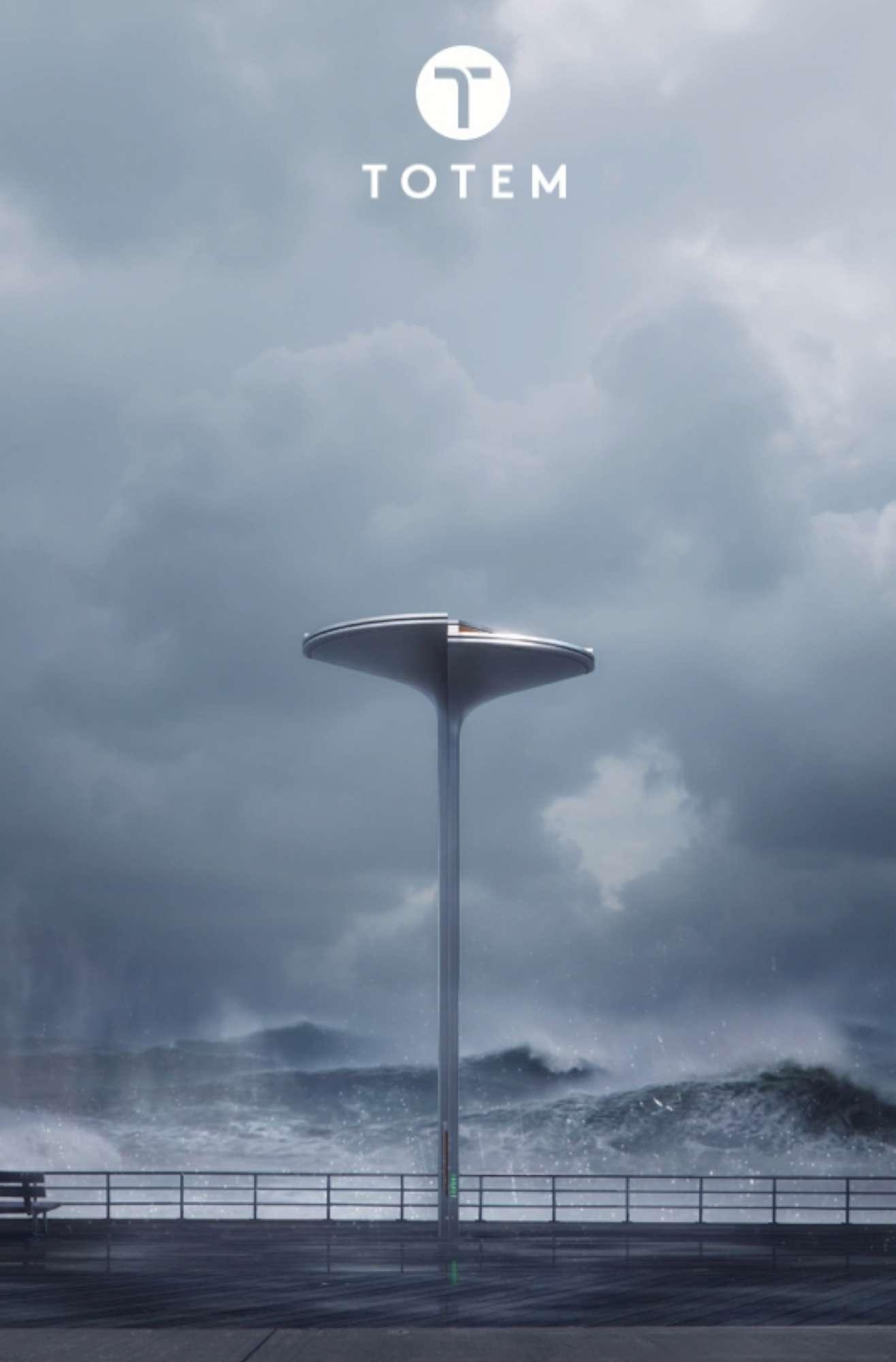 Ecco Totem Power, il lampione solare smart