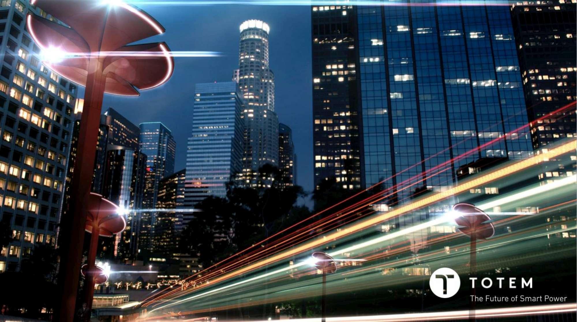 Ecco Totem Power, il lampione solare smart