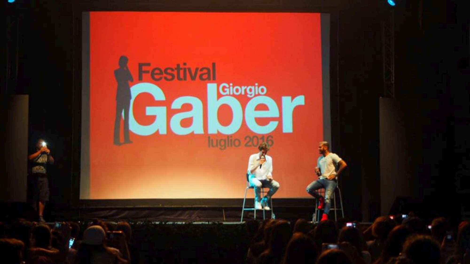 Festival Gaber, tutti gli artisti sul palco