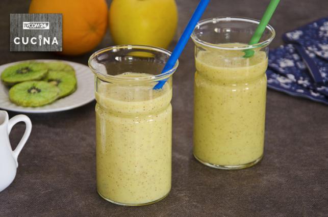 Smoothie al kiwi e cetriolo