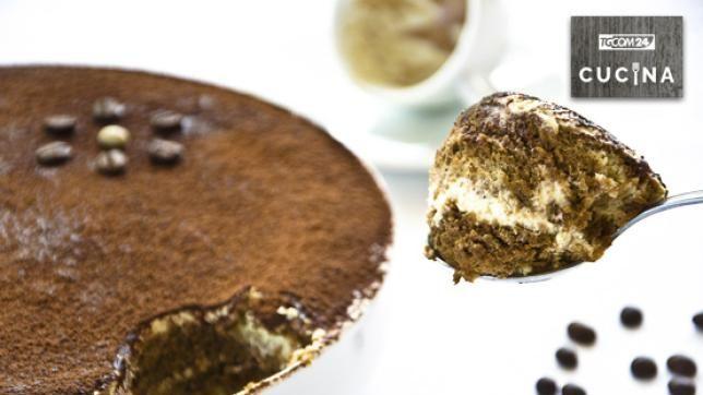 Torta di crema e caffè