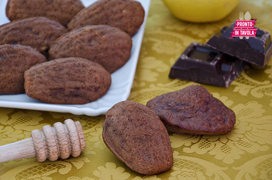 Madeleine al cioccolato