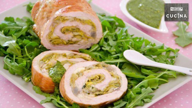 Rotolo freddo di tacchino