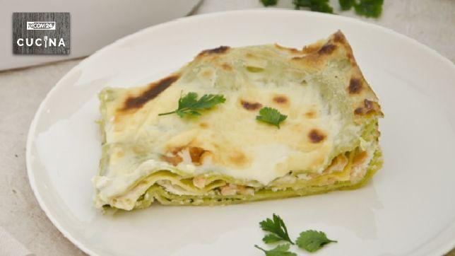 Lasagne al salmone e zucchine