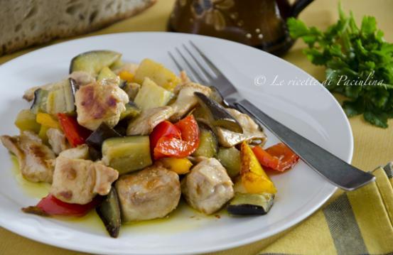 Coniglio alle verdure