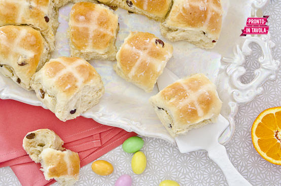Hot cross buns (panini pasquali)