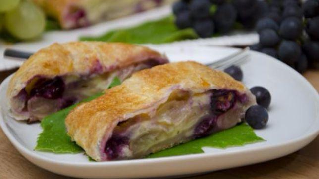 Strudel di uva fragola