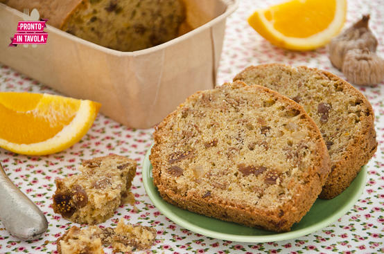 Plumcake ai fichi e cereali